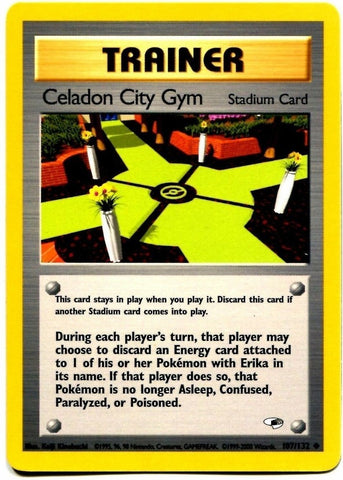 Celadon City Gym (107/132) [Gym Heroes Unlimited] - Destination Retro