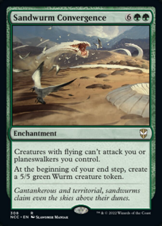 Sandwurm Convergence [Streets of New Capenna Commander] - Destination Retro