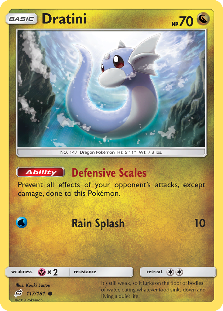 Dratini (117/181) [Sun & Moon: Team Up] - Destination Retro