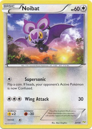 Noibat (23/30) [XY: Trainer Kit - Sylveon & Noivern] - Destination Retro