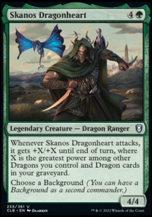 Skanos Dragonheart [Commander Legends: Battle for Baldur's Gate] - Destination Retro