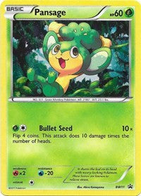 Pansage (BW11) [Black and White Promos] - Destination Retro