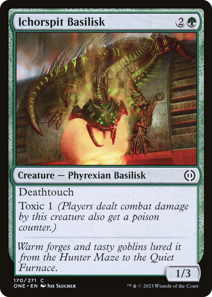 Ichorspit Basilisk [Phyrexia: All Will Be One] - Destination Retro