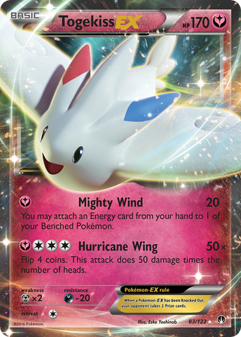 Togekiss EX (83/122) [XY: BREAKpoint] - Destination Retro