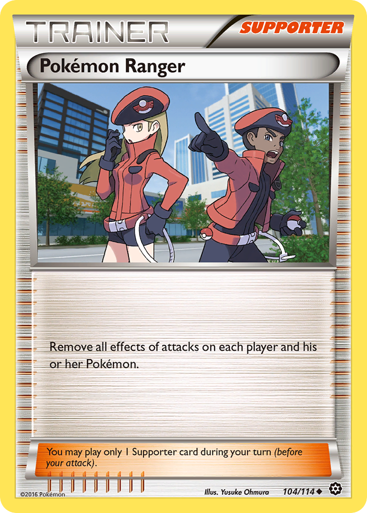 Pokemon Ranger (104/114) [XY: Steam Siege] - Destination Retro