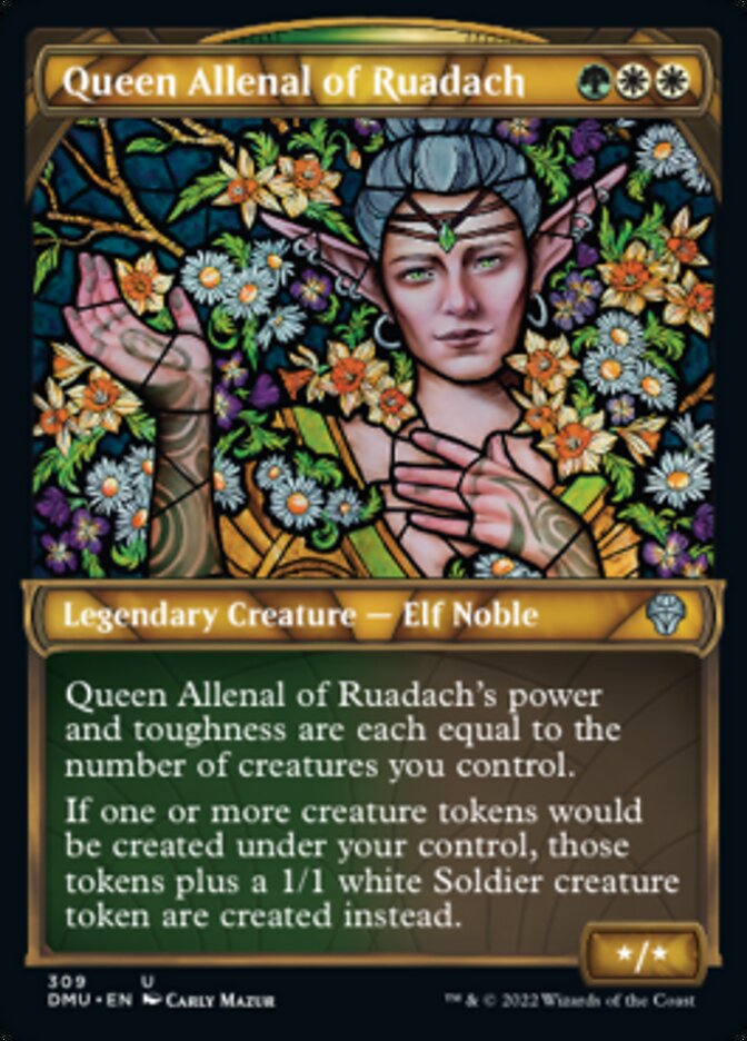 Queen Allenal of Ruadach (Showcase) [Dominaria United] - Destination Retro