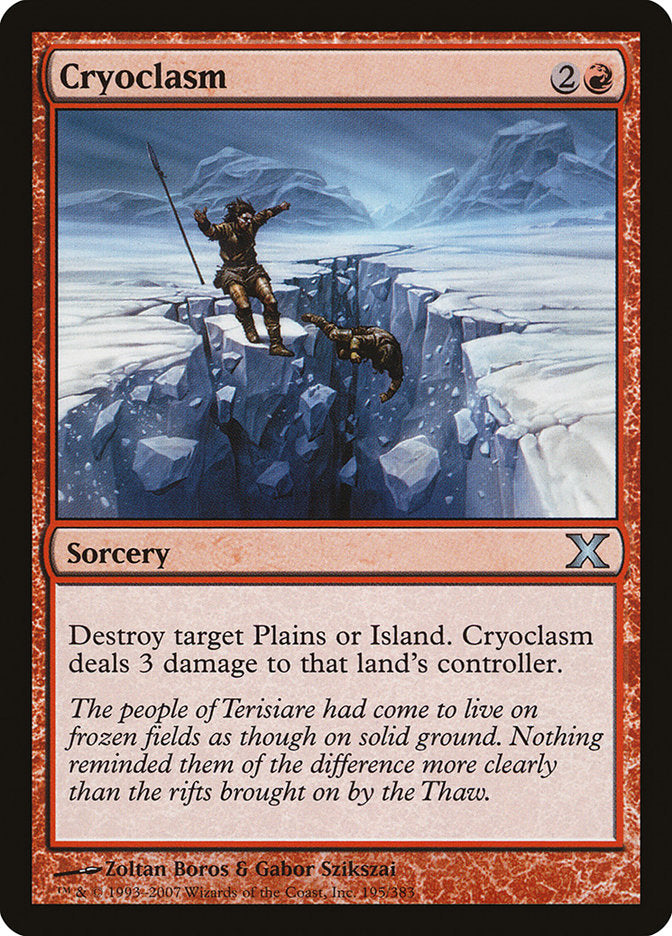 Cryoclasm [Tenth Edition] - Destination Retro