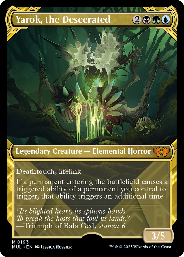 Yarok, the Desecrated (Halo Foil) [Multiverse Legends] - Destination Retro