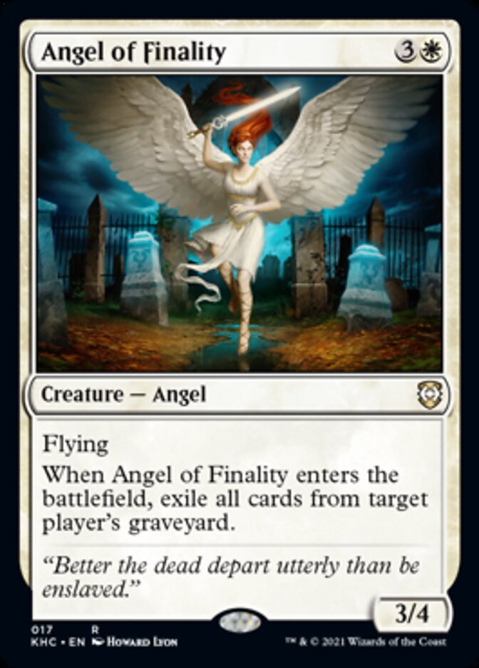 Angel of Finality [Kaldheim Commander] - Destination Retro