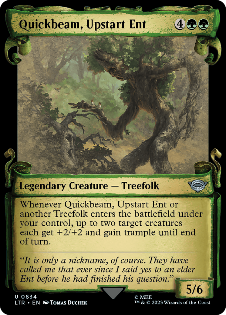 Quickbeam, Upstart Ent [The Lord of the Rings: Tales of Middle-Earth Showcase Scrolls] - Destination Retro