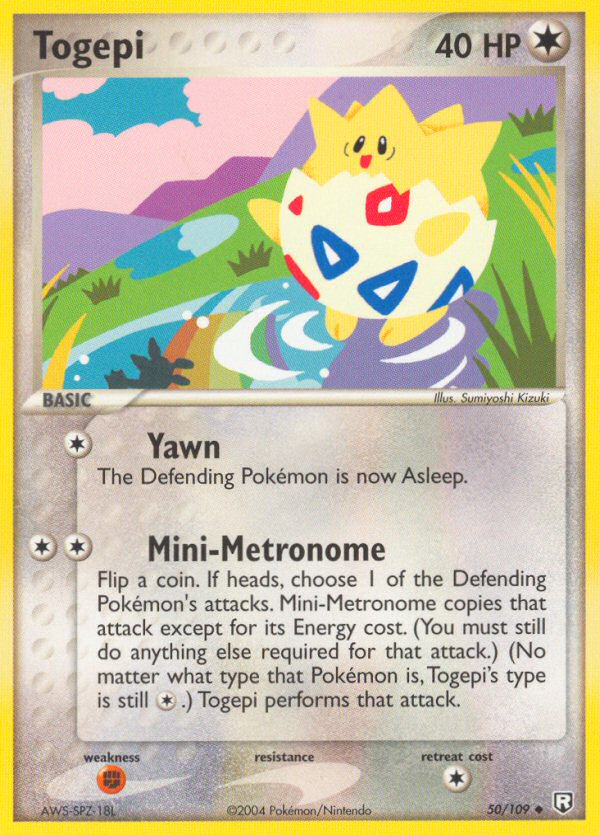 Togepi (50/109) [EX: Team Rocket Returns] - Destination Retro