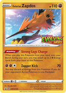 Galarian Zapdos (SWSH124) (Prerelease Promo) [Sword & Shield: Black Star Promos] - Destination Retro