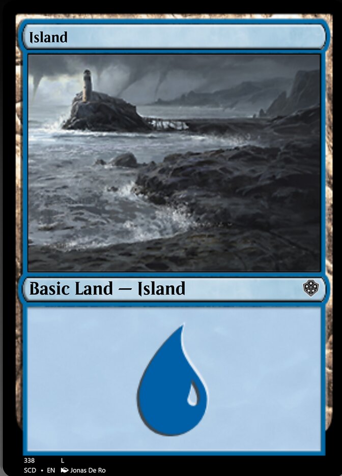 Island (338) [Starter Commander Decks] - Destination Retro