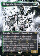 Melira, the Living Cure (Borderless Manga Step-and-Compleat Foil) [Phyrexia: All Will Be One] - Destination Retro