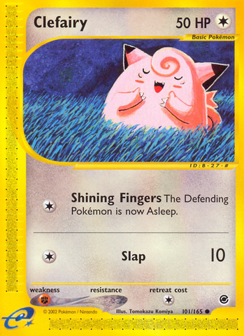 Clefairy (101/165) [Expedition: Base Set] - Destination Retro