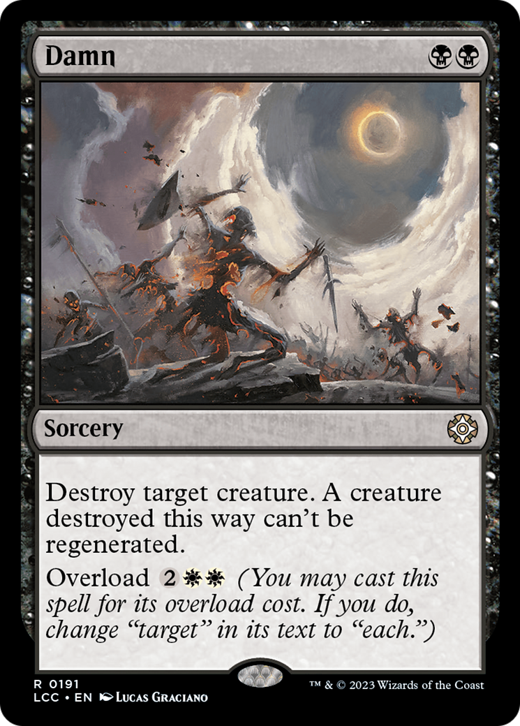 Damn [The Lost Caverns of Ixalan Commander] - Destination Retro