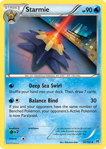 Starmie (30/162) [XY: BREAKthrough] - Destination Retro