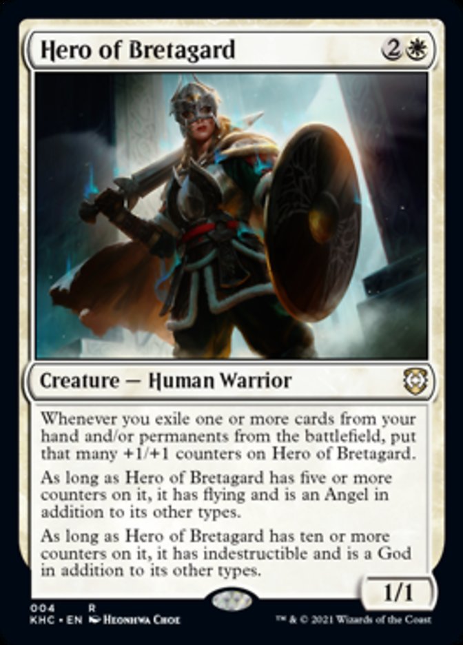 Hero of Bretagard [Kaldheim Commander] - Destination Retro