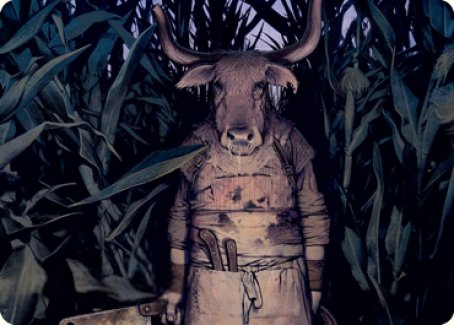 Fleshtaker Art Card [Innistrad: Midnight Hunt Art Series] - Destination Retro