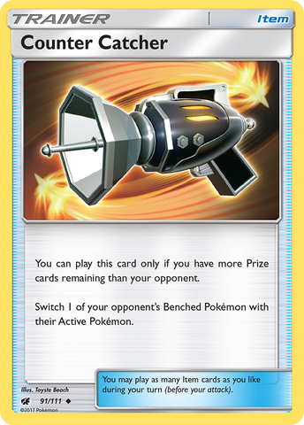 Counter Catcher (91/111) [Sun & Moon: Crimson Invasion] - Destination Retro