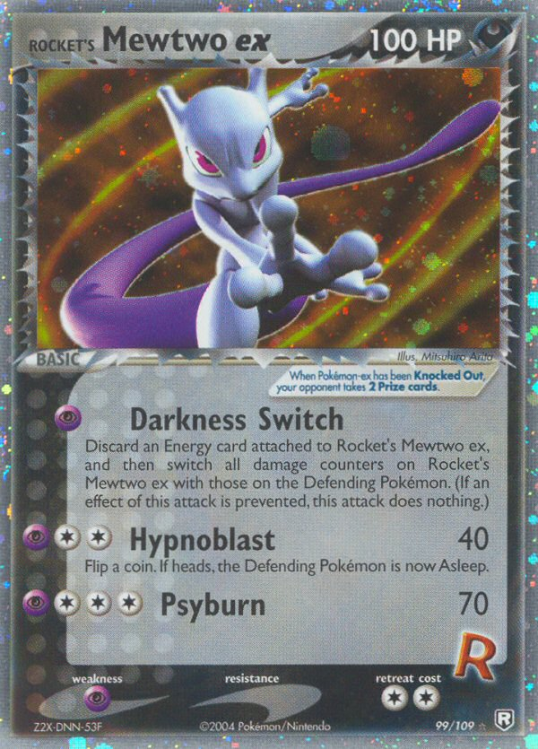 Rocket's Mewtwo ex (99/109) [EX: Team Rocket Returns] - Destination Retro