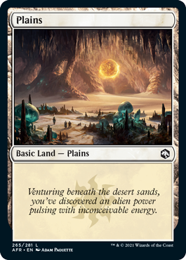 Plains (265) [Dungeons & Dragons: Adventures in the Forgotten Realms] - Destination Retro