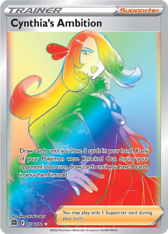 Cynthia's Ambition (178/172) [Sword & Shield: Brilliant Stars] - Destination Retro