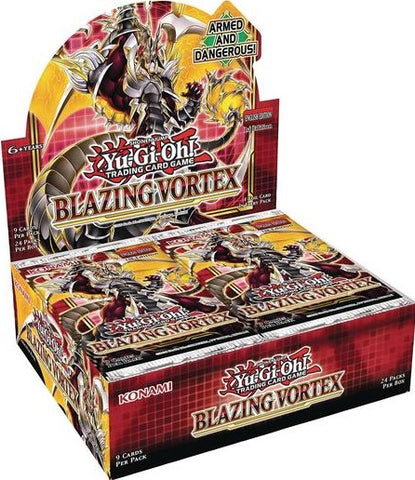 YU-GI-OH! - BLAZING VORTEX - BOOSTER BOX (1ST EDITION) - Destination Retro