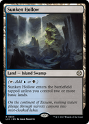 Sunken Hollow [The Lost Caverns of Ixalan Commander] - Destination Retro