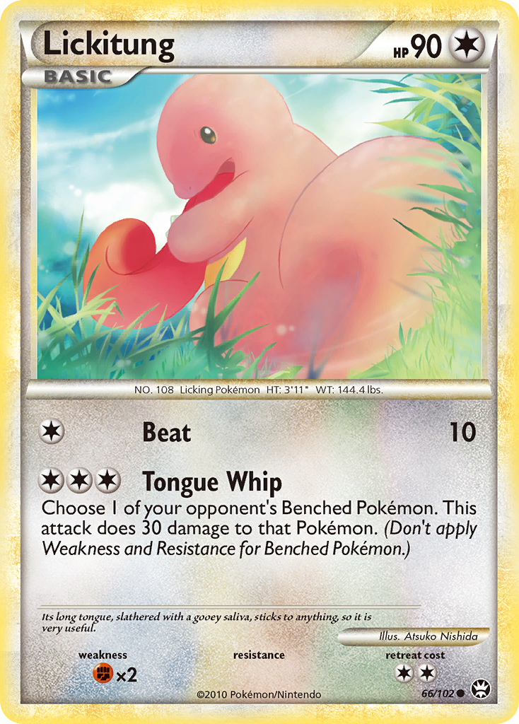 Lickitung (66/102) [HeartGold & SoulSilver: Triumphant] - Destination Retro