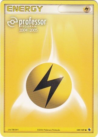 Lightning Energy  (109/109) (2004 2005) [Professor Program Promos] - Destination Retro
