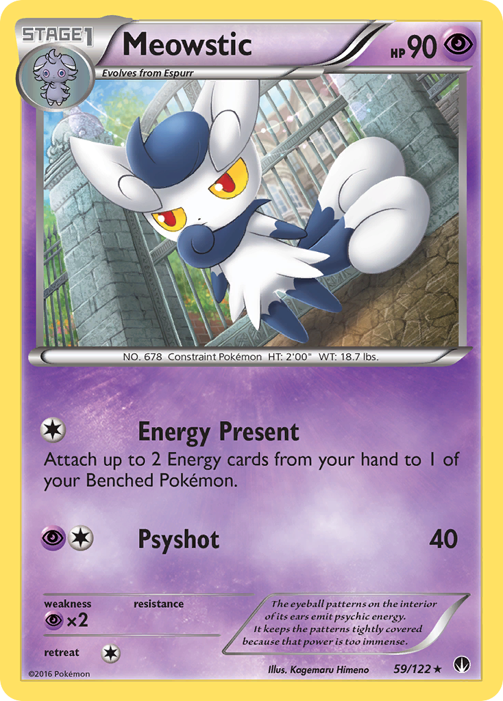 Meowstic (59/122) [XY: BREAKpoint] - Destination Retro