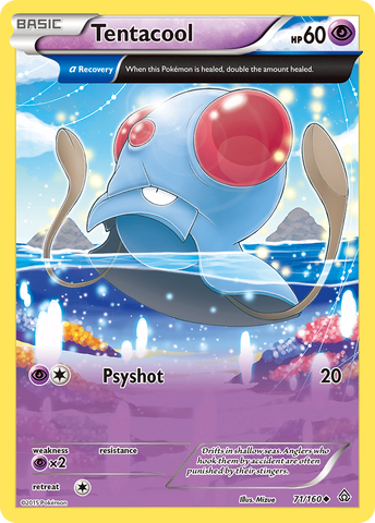 Tentacool (71/160) [XY: Primal Clash] - Destination Retro