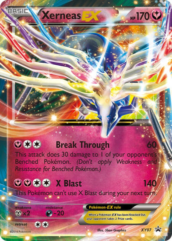 Xerneas EX (XY07) [XY: Black Star Promos] - Destination Retro