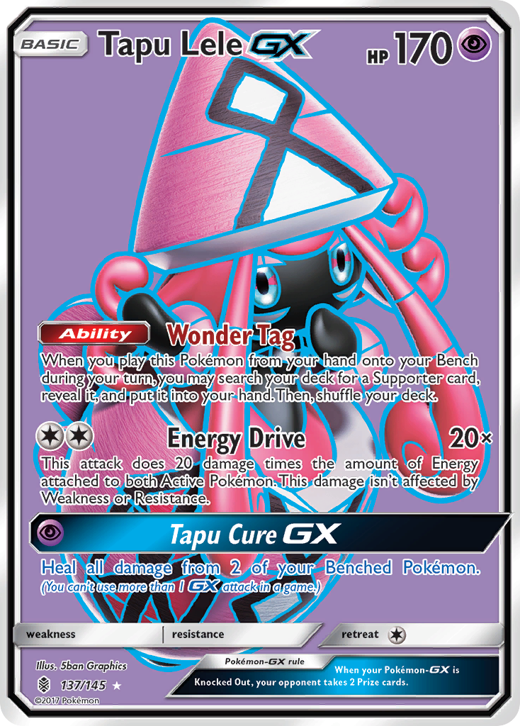 Tapu Lele GX (137/145) [Sun & Moon: Guardians Rising] - Destination Retro