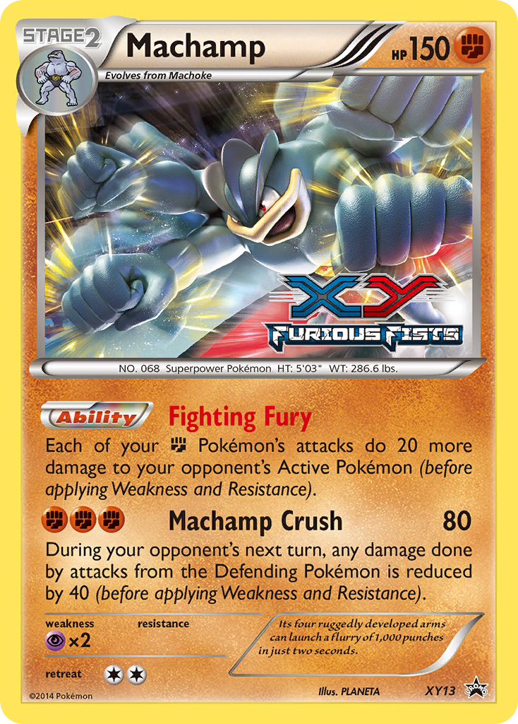 Machamp (XY13) [XY: Black Star Promos] - Destination Retro