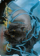 Bind the Monster Art Card (Gold-Stamped Signature) [Kaldheim: Art Series] - Destination Retro
