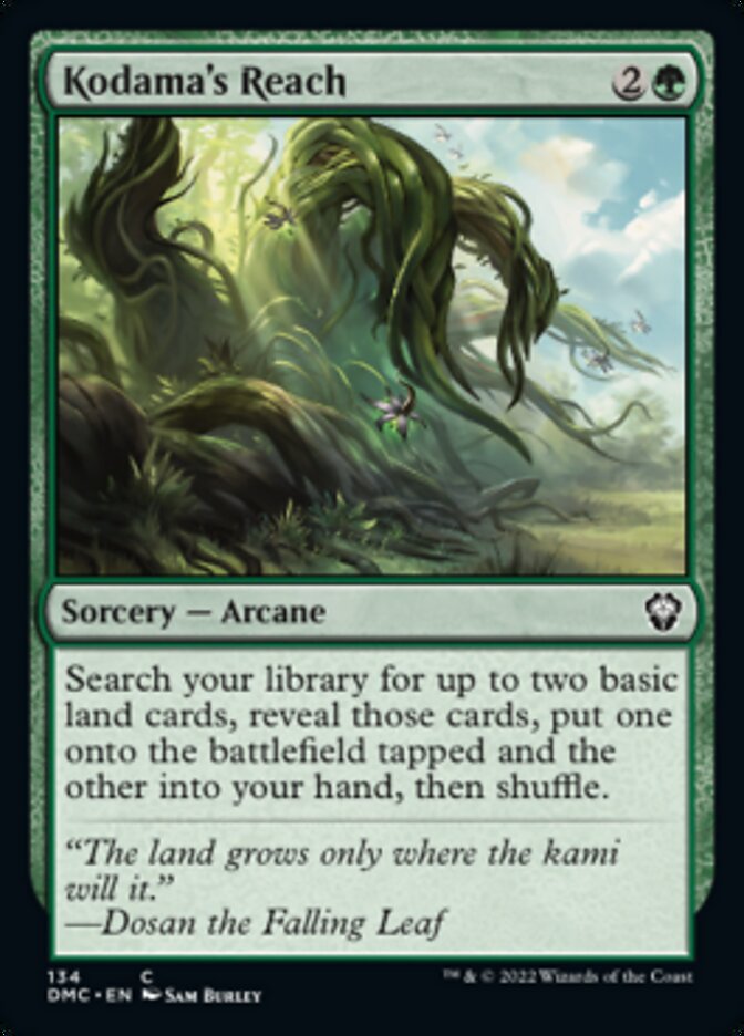 Kodama's Reach [Dominaria United Commander] - Destination Retro
