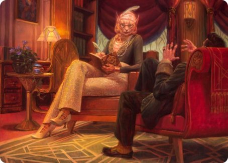 Phabine, Boss's Confidant Art Card [Streets of New Capenna Art Series] - Destination Retro