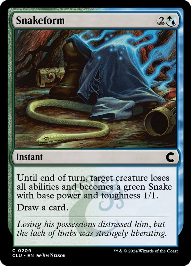 Snakeform [Ravnica: Clue Edition] - Destination Retro