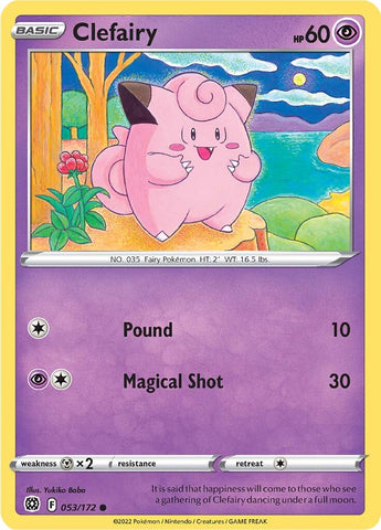 Clefairy (053/172) [Sword & Shield: Brilliant Stars] - Destination Retro