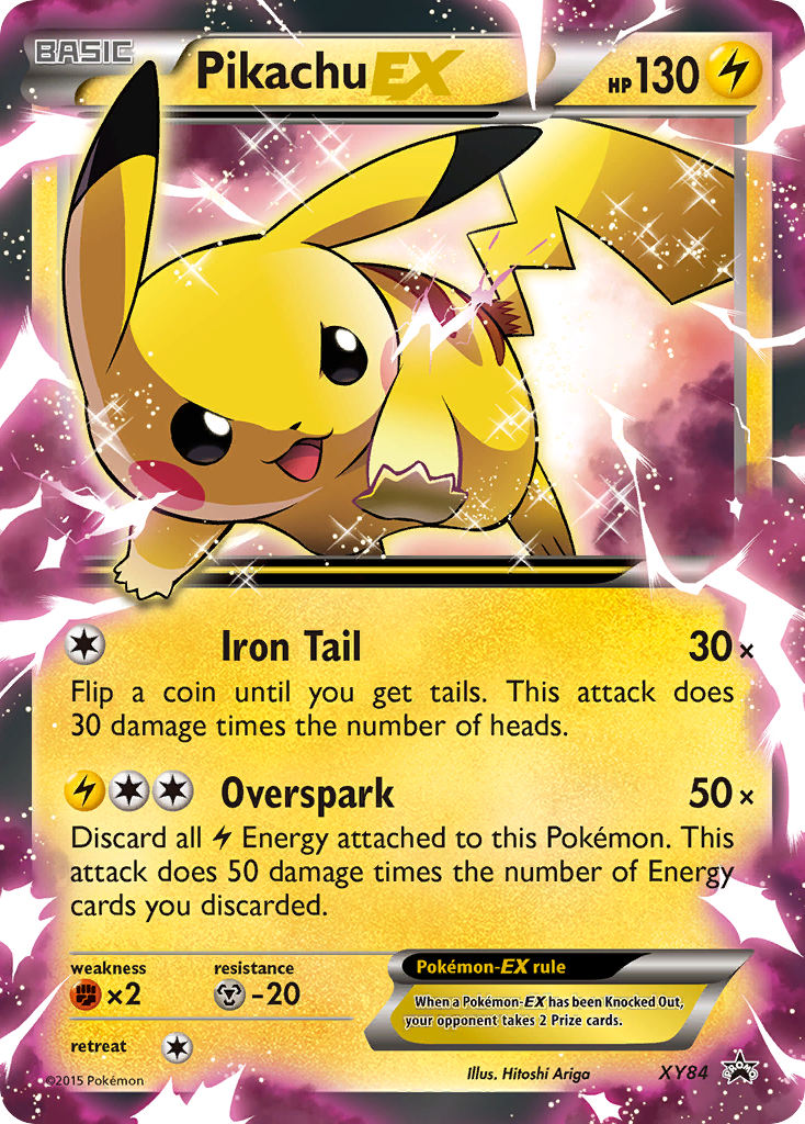 Pikachu EX (XY84) [XY: Black Star Promos] - Destination Retro