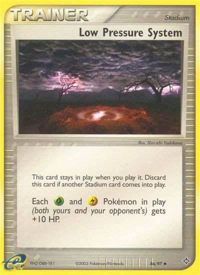 Low Pressure System (86/97) [EX: Dragon] - Destination Retro