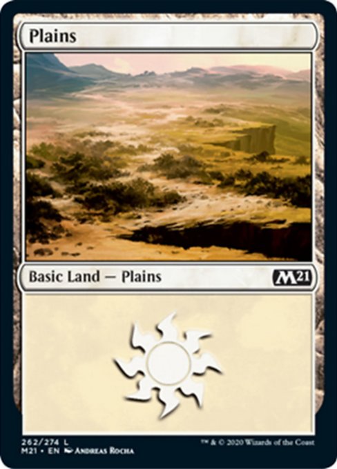 Plains (262) [Core Set 2021] - Destination Retro