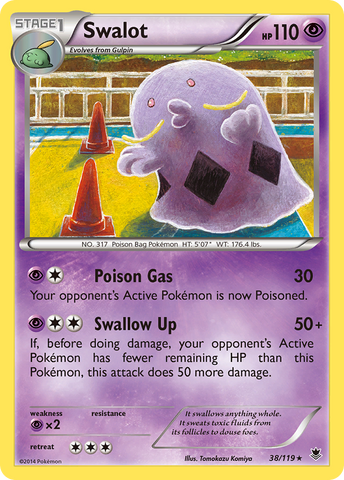 Swalot (38/119) [XY: Phantom Forces] - Destination Retro
