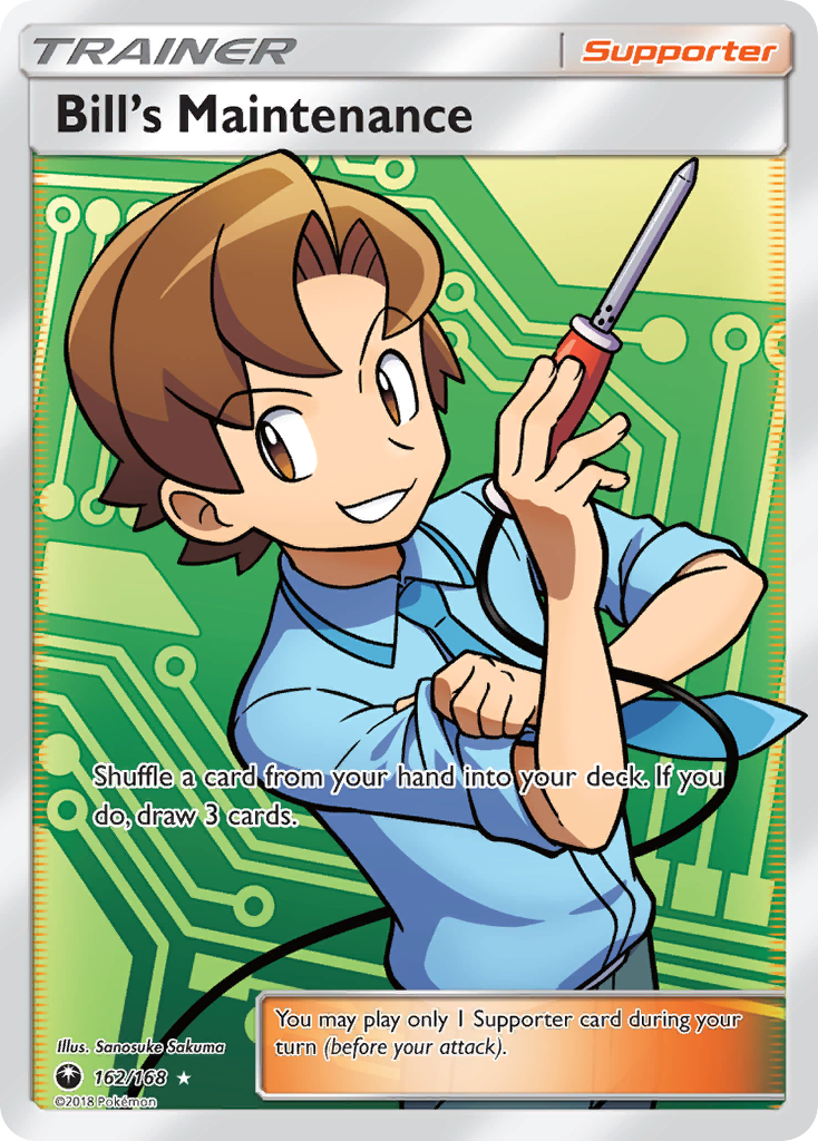 Bill's Maintenance (162/168) [Sun & Moon: Celestial Storm] - Destination Retro