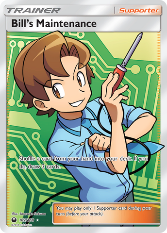 Bill's Maintenance (162/168) [Sun & Moon: Celestial Storm] - Destination Retro