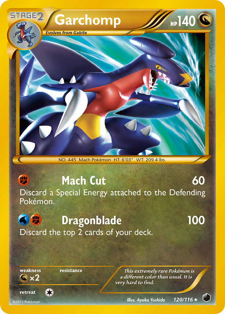 Garchomp (120/116) [Black & White: Plasma Freeze] - Destination Retro