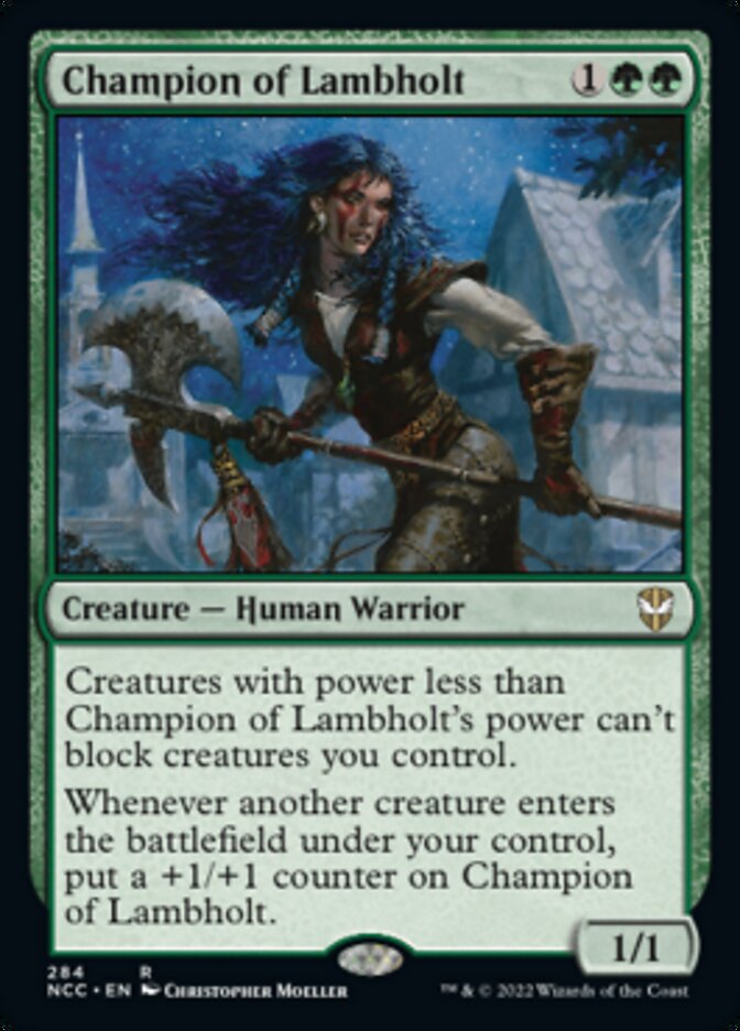Champion of Lambholt [Streets of New Capenna Commander] - Destination Retro