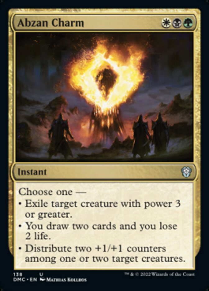 Abzan Charm [Dominaria United Commander] - Destination Retro